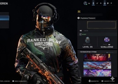 Warzone Ranked Black Ops 7 IRIDESCENT Account