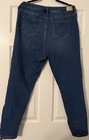 Anne Klein High Rise Skinny Blue Denim Jeans 16W Plus 5-Pocket Pockets — photo 3