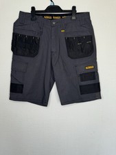 DeWalt Cheverley Grey Shorts Waist 34”