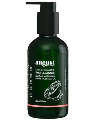 August Bioscience Face Cleanser, Grape Fruit Seed, Baobab, New Open Box Sealed