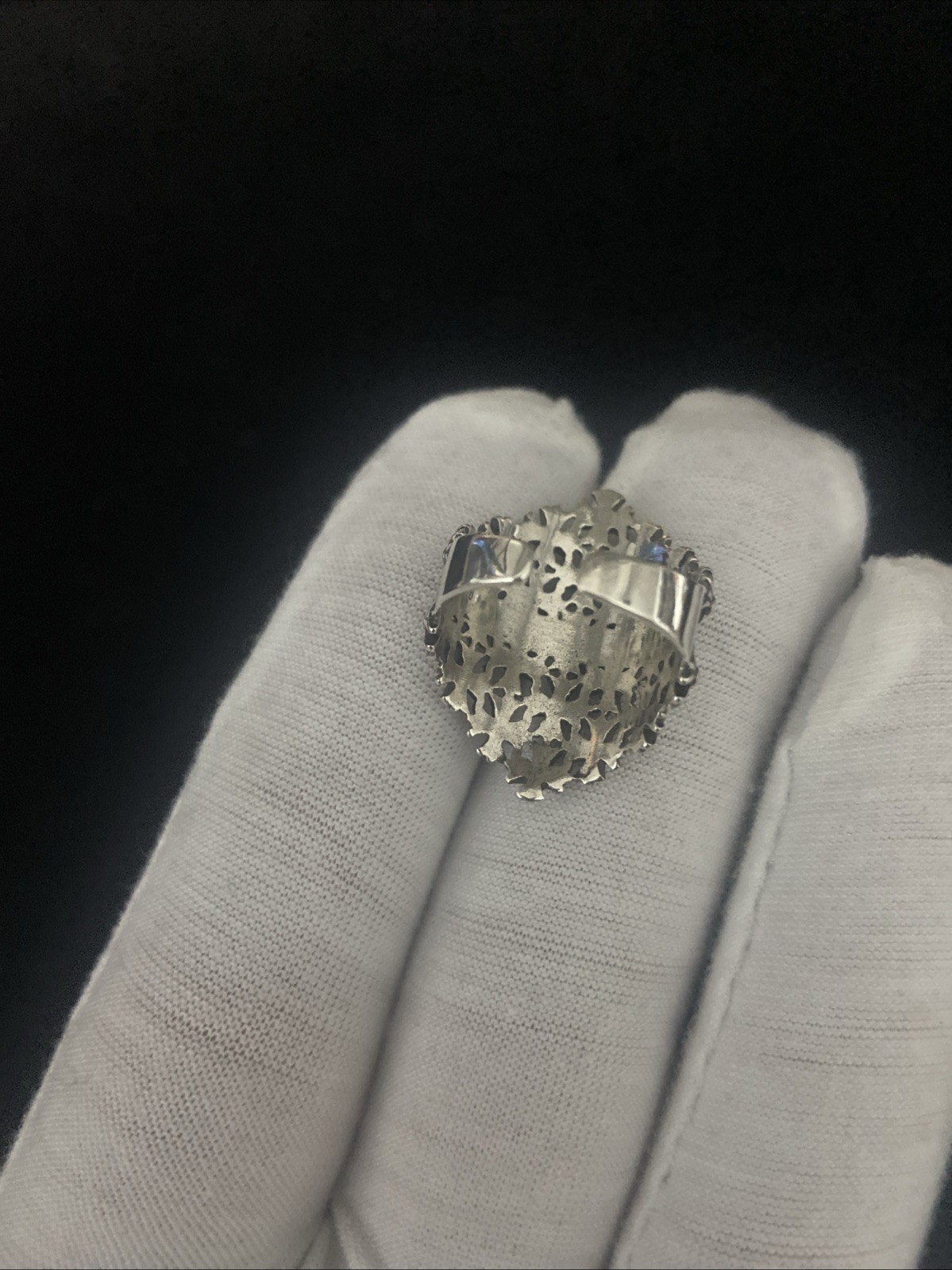 Chrome Hearts Open Tiny E Crosses Ring Size 5.5 ,… - image 3