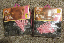 Vintage Goody Brush Rollers 1973 Larger Aluminum Spiral Ball Curlers Pins 9581/4