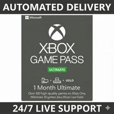 Xbox Game Pass Ultimate – 1 Month Membership - Existing Users - US Only
