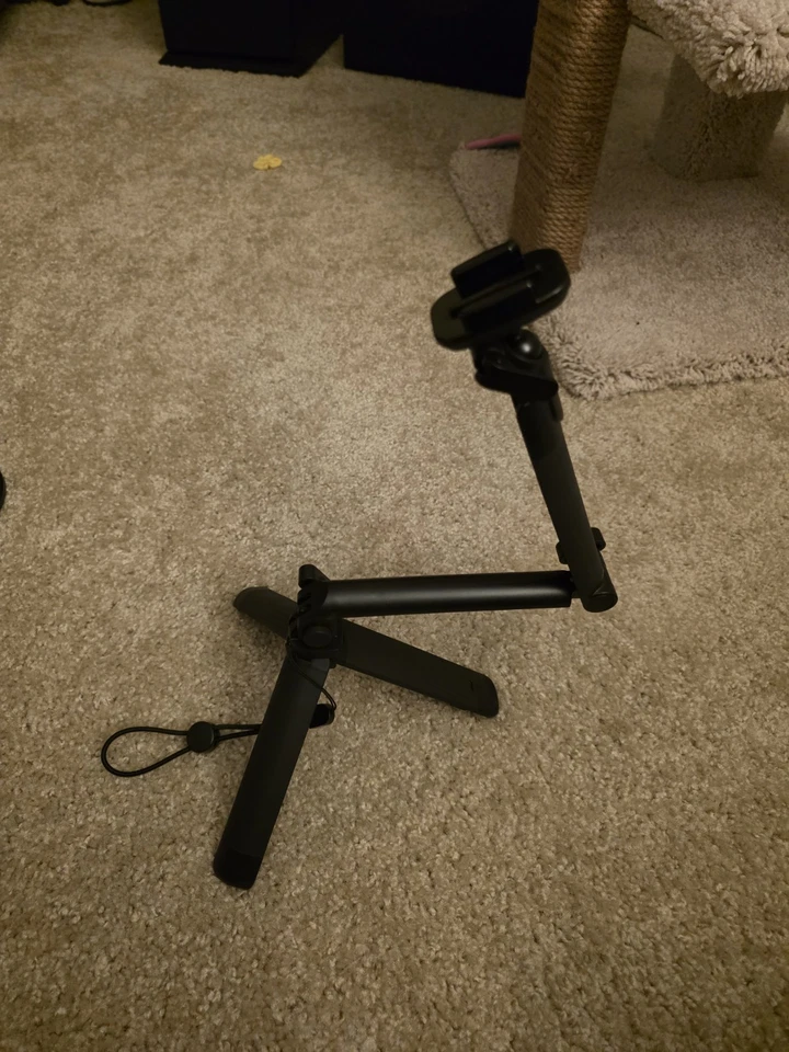 3-Way Tripod/Grip/Arm Compatible with All GoPro Cameras - Black - Image 3 of 4