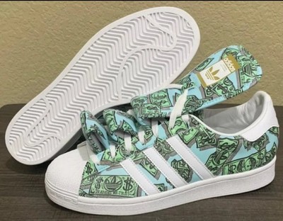 JEREMY SCOTT × adidas Superstar Money Print HP6596 Men's Size 9
