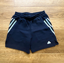 adidas Men's Navy Sweat-shorts 7" Inseam Medium Pockets
