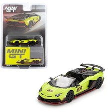 LAMBORGHINI Aventador SVJ63 - verde shock - MiJo - Mini GT 1:64