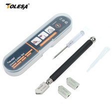 Glass Cutter 2Mm-20Mm Kits, Glass Cutting Tool with Aotomatic Oil Feed and Box,