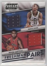 2014-15 Panini Threads Freshman Pairs 178/199 Dante Exum Bruno Caboclo #10 2d0