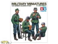 Tamiya 35129 Deutsche Soldaten Bei Einer Pause - 1:35