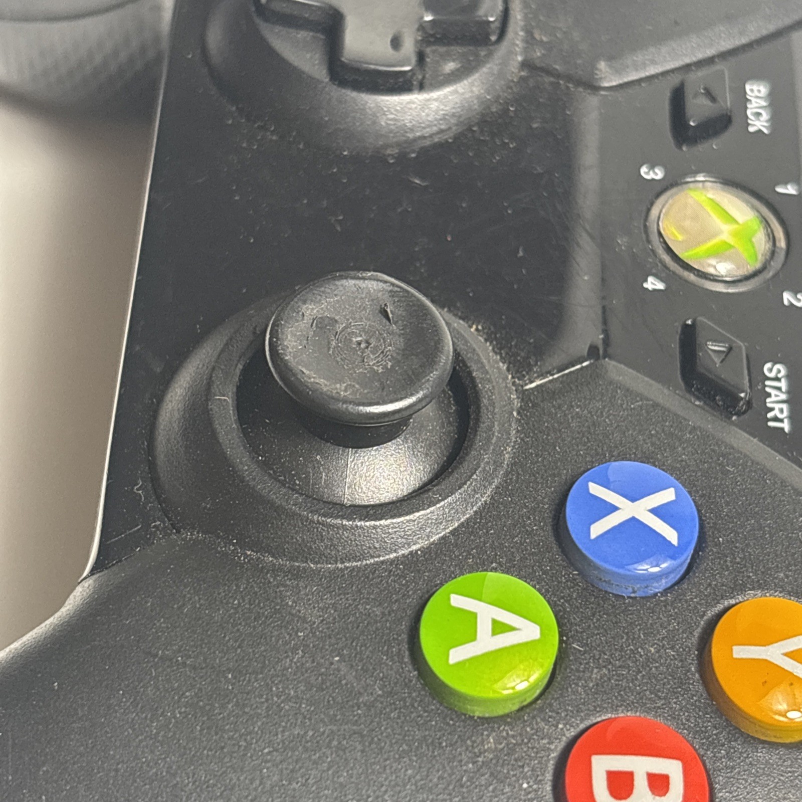 PowerA  Xbox 360 Black Wired Controller Model 1414135-02