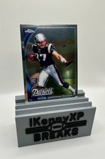 2010 Topps Chrome Rob Gronkowski Rookie Card RC New England Patriots #C112. rookie card picture