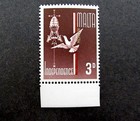 nystamps British Malta Stamp #SG322 Mint OG NH Gold Omitted 11mm u £140 L10y2094 — photo 1