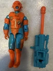 RARE Vintage 1994 GI Joe ALLEY VIPER Orange Action Figure LEG STRIPES Variant