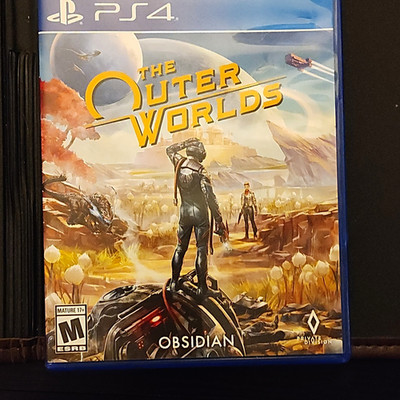The Outer Worlds PS4 2019 M Rated Action RPG Manual Included NTSC-U/C