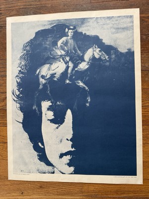 Vintage 1968 Bob Dylan  The Rider  Photo Collage By Roberta Weir Overground Art
