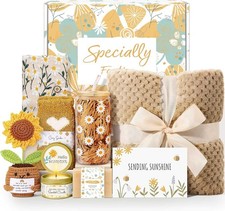 Self Care Gifts for Women Gift Baskets，Sending Sunshine Thinking of You Care Pac