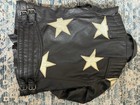 Scotch & Soda Jacket Biker Star Accents Zip Buckle Black Gold Petites P — photo 9