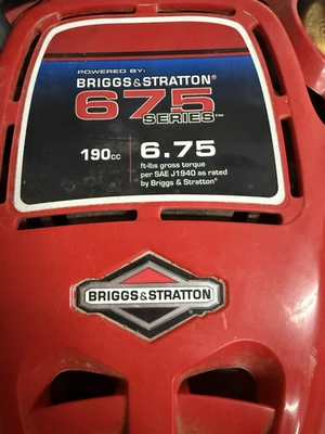 #ad Briggs amp; Stratton 675 Series 190cc Pressure Washer Motor Read Description $185.00