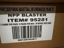 2019-20 Panini Chronicles NBA Basketball Factory Sealed 20 Box Blaster Case