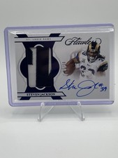 2025 Panini Flawless Steven Jackson Patch Auto Sapphire #’d /10 St. louis Rams