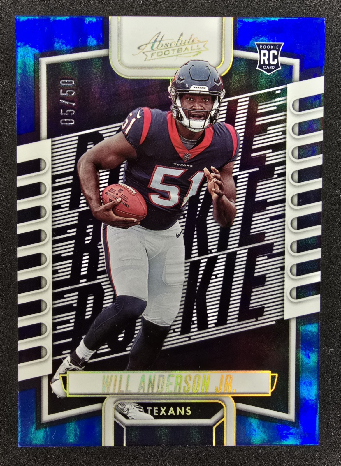 2023 Absolute Blue Spectrum #103 Will Anderson Jr. /50