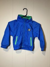 London Fog Boys Windbreaker Jacket 4T Vintage Blue Green