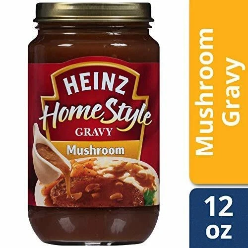 1 paquete Heinz Homestyle Mushroom Gravy (frasco de 12 oz) Foto 3 de 4