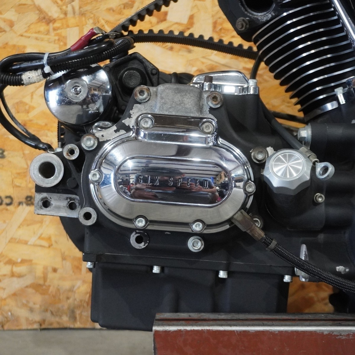 2009 HARLEY DAVIDSON DYNA TWIN CAM 96 MOTOR ENGINE TRANSMISSION 07