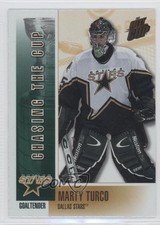 2002-03 Pacific Quest for the Cup Chasing the Cup Marty Turco #5 0m0