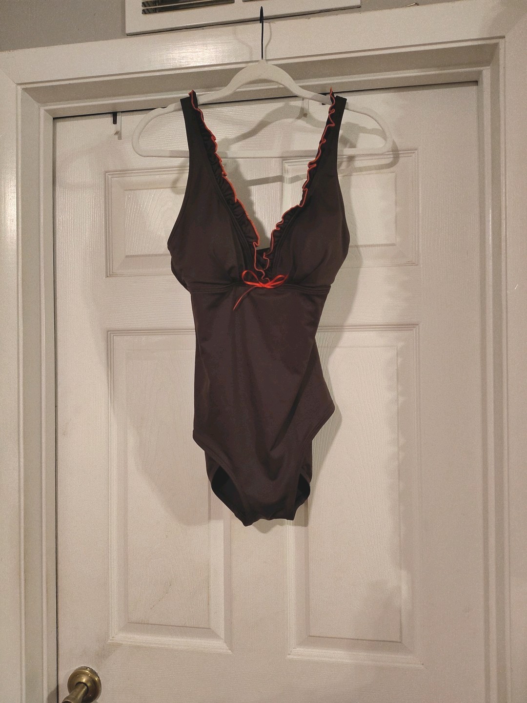 Gabar Women's Brown One Piece Swimwear