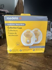 Medela Hands-Free Collection Cups for Freestyle Flex, Pump in Style with MaxFlow