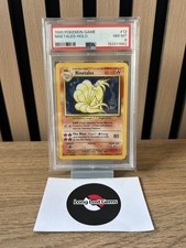 PSA 8 Ninetales 12/102 Base Set Pokemon Card MINT 