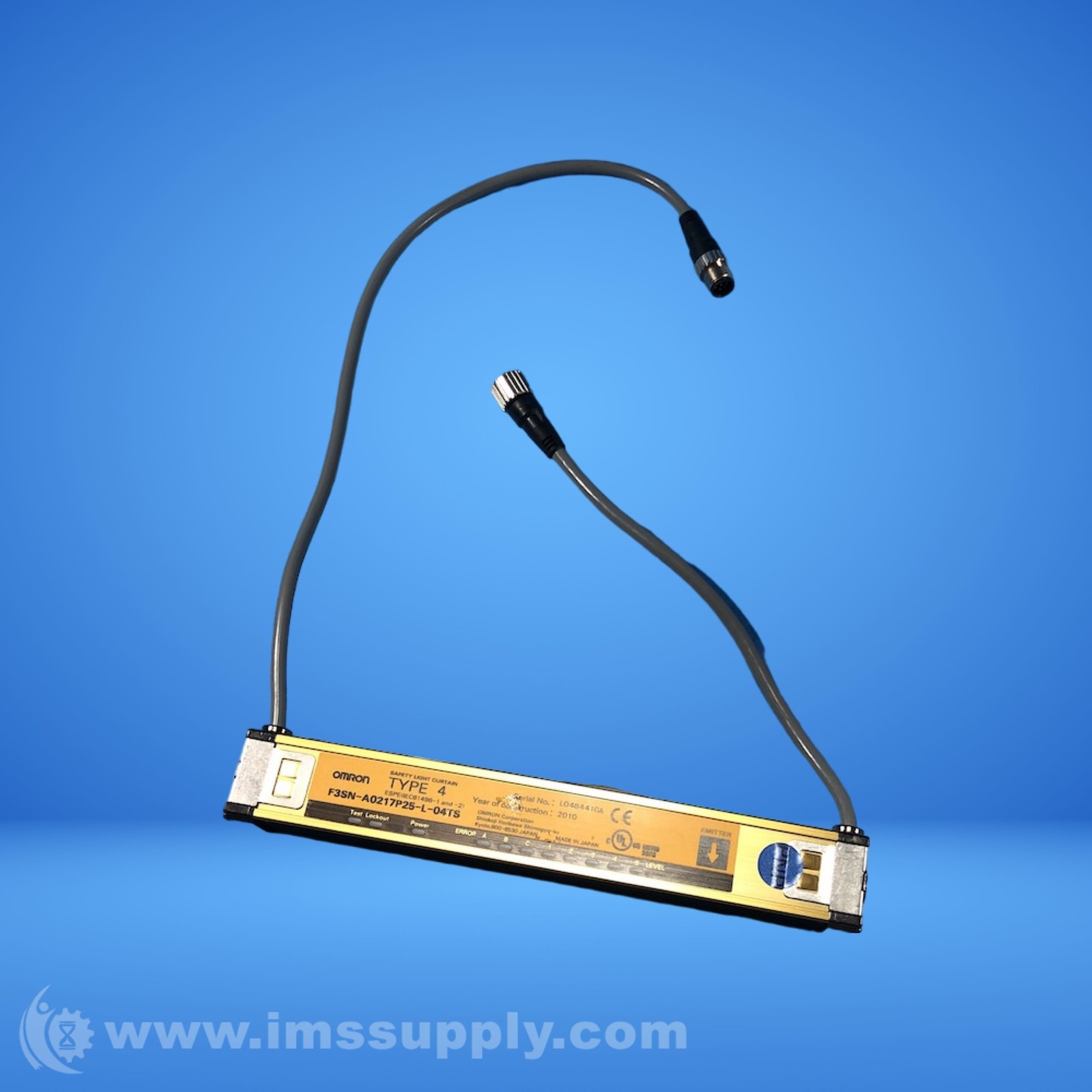 Omron F3SN-A0217P25-L-04TS Light Curtain Transmitter FNIP