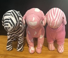 Pink Victoria Secret Dog Plush Set Of 3