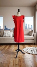 Calvin Klein Ruffle Sleeve Dress NWT Size 10