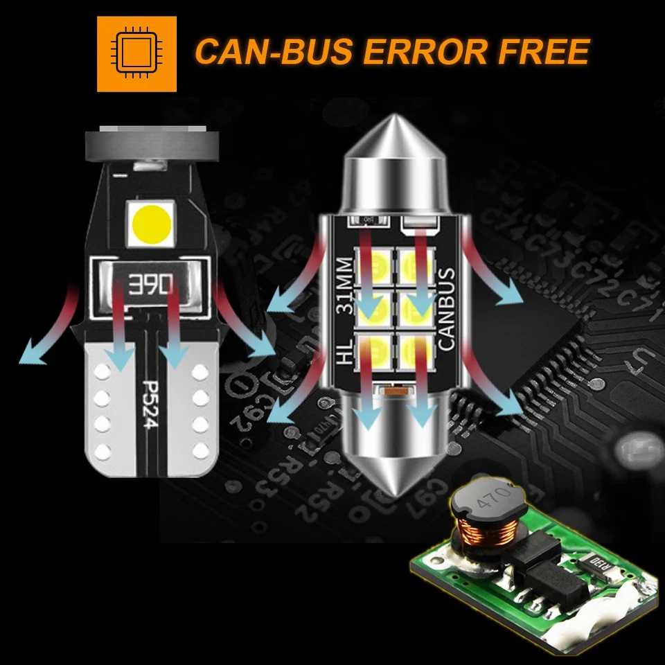 Kit de luces LED interiores para Kia Cadenza 2010-2016 luces LED blancas actualización Foto 3 de 4