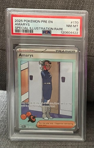 Amarys graded PSA 8 for sale on eBay