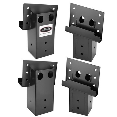 Mofeez Outdoor 4x4 Compound Angle Brackets for Deer Stand Hunting Blind Set of 4
