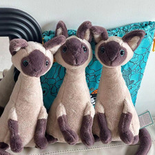 Jellycat Alice Siamese Cat 27cm Plush Companion Cute Gift for All Ages