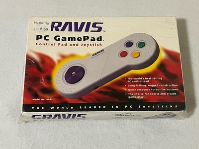 Vintage Gravis PC Gamepad Controller New Sealed 1992