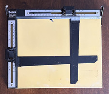 BOGEN 8"x10  Adjustable Dual Metal Blade Darkroom Photo Enlarging Easel