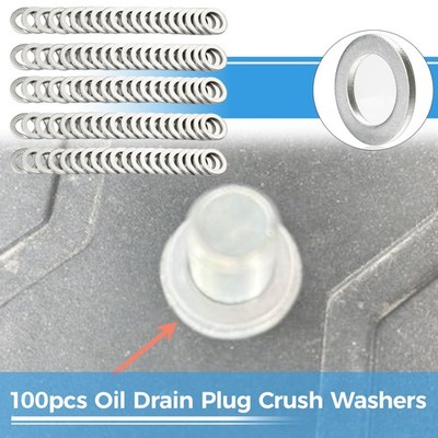100PCS For HONDA VALVE WITH WASHER 17130-PND-A01 17130-RBB-A01/ 94109-14000 New