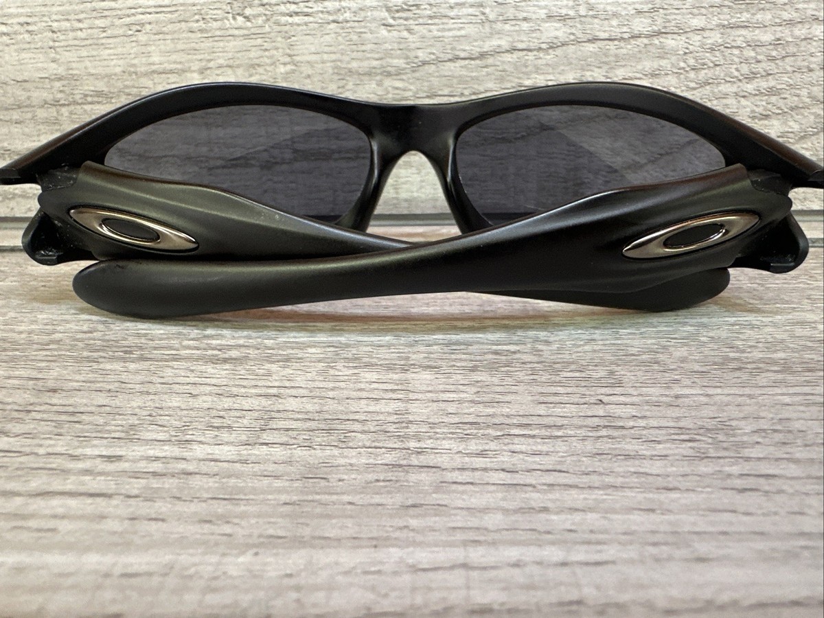 Vintage Oakley Monster Dog Sunglasses Black w/ Black Lenses
