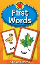 Child Brighter Flashcards First Words Flash Cards Cards 