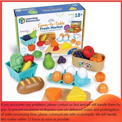 Learning Resources New Sprouts Farm-to-Table Play Food