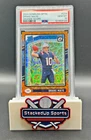 2024 Donruss Optic Drake Maye RC Orange Scope Prizm /79 PSA10 #229 Patriots