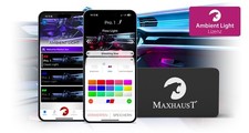 Ambientebeleuchtung Universal-Set fürs Auto - steuerbar per App & Fahrzeugtasten