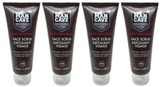  Lot 4  Man Cave Natural Skin Care Face Scrub 3.38 Oz Brand New
