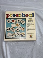 Vintage 1988 American Publishing Preschool First ABC Picture Puzzles  Sealed